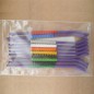 Tira 10 Anillas Abiertas Plastico 3mm