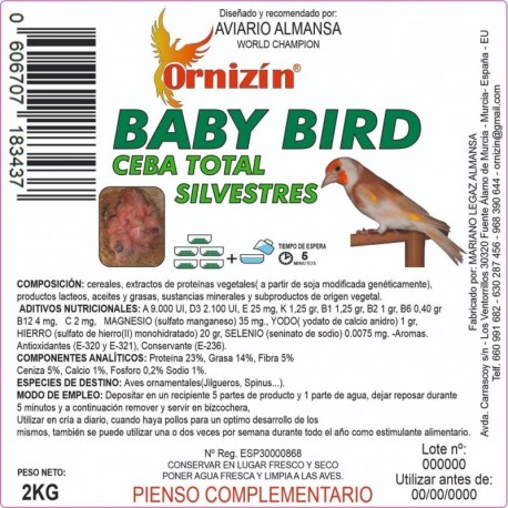Baby Bird - Ceba Total Silvestres