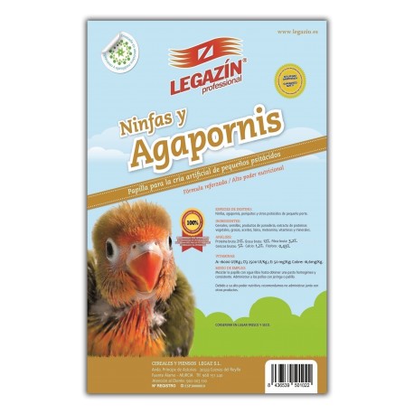 Papilla Ninfas y Agapornis Legazín Papilla Ninfas y Agapornis Legazín