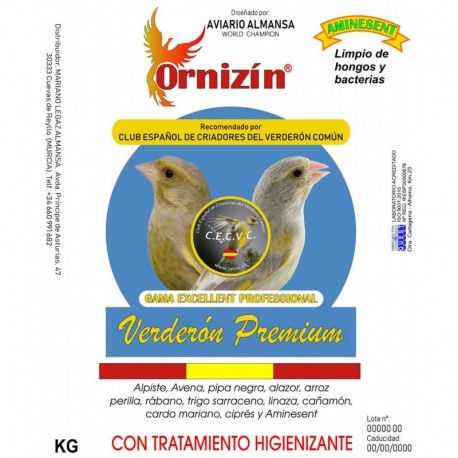 Mixtura Excelent Verderones Premium Mixtura Excelent Verderones Premium