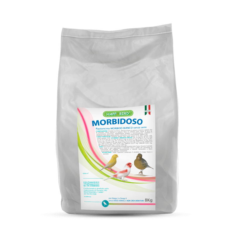 Pasta Blanca Morbida Morbidoso - HappyBird