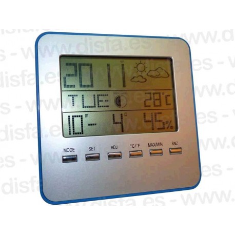 Reloj Control Temperatura y Humedad