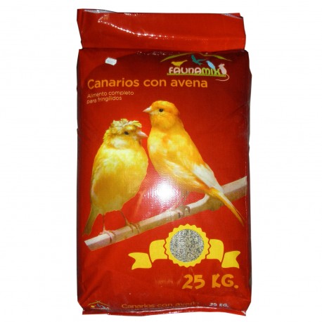 Mixtura Canarios Estandar Con Avena Faunamix